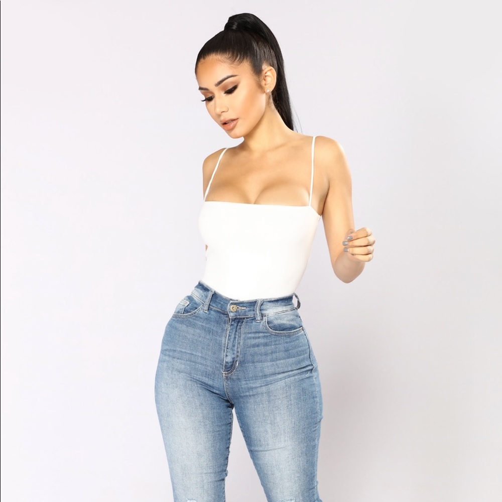 FashionNova Don't Be So Square Bodysuit